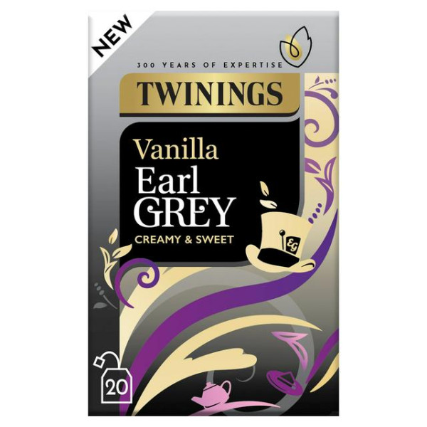 Twinings Vanilla Earl Grey Envelope Tea Bags - Coffee Supplies