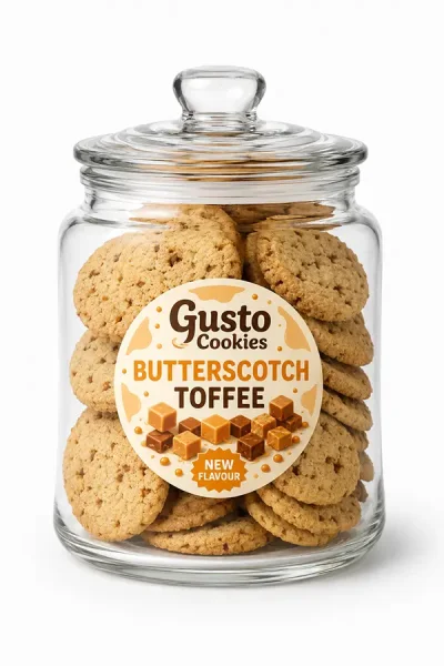 GUSTO Cookies - Butterscotch Toffee x 6 - Coffee Supplies