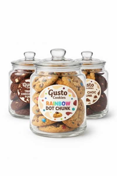Gusto Cafe Cookies x 6 - Coffee Supplies