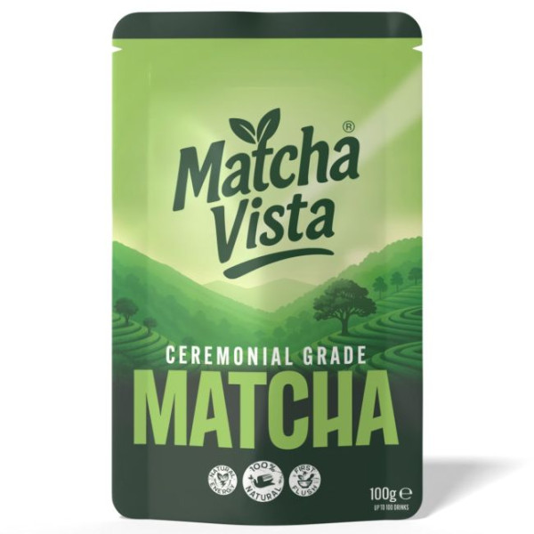 Matcha Vista Japanese Ceremonial Matcha Powder 100g - Coffee Supplies
