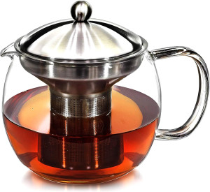 Willow & Everett Teapot with Infuser for Loose Tea - Coffee Supplies