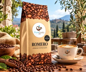 PureGusto Romero Great Taste Award Coffee Beans 6 x 1 KG - Coffee Supplies