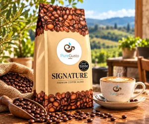 PureGusto Signature Great Taste Award Coffee Beans 6 x 1 KG - Coffee Supplies