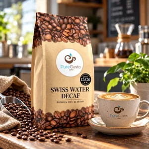 PureGusto Swiss Water Decaf Coffee - Coffee Supplies
