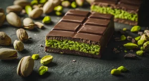 dubai-chocolate-with-pistachio-filling-kataifi-chocolate-bar-with-pistachio-filling-charcoal-plate-foreign-sweets-concept-scaled.webp