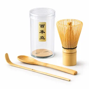 Bamboo Matcha & SuperLatte Whisk & Scoop Set - Coffee Supplies