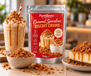 PureGusto Caramel Speculoos Biscuit Crumb - Coffee Supplies