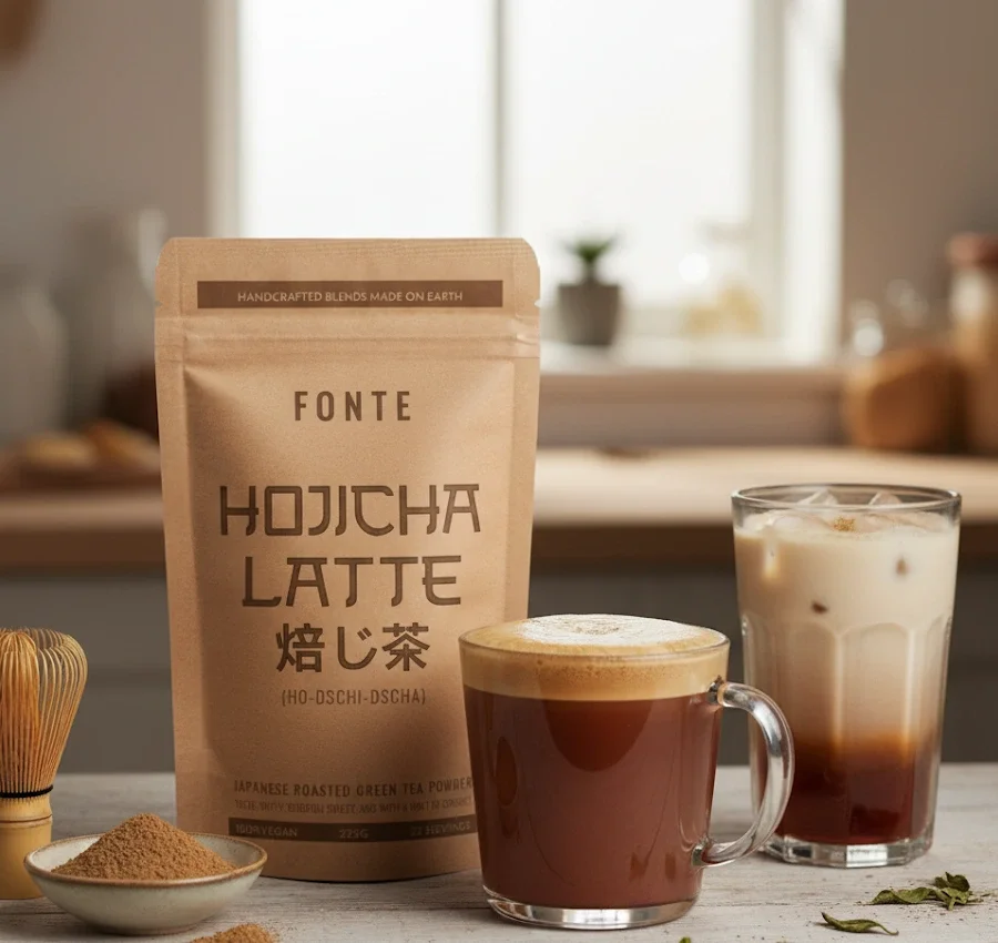 Japanese Hojicha Superfood Latte Powder 225g - Coffee Supplies