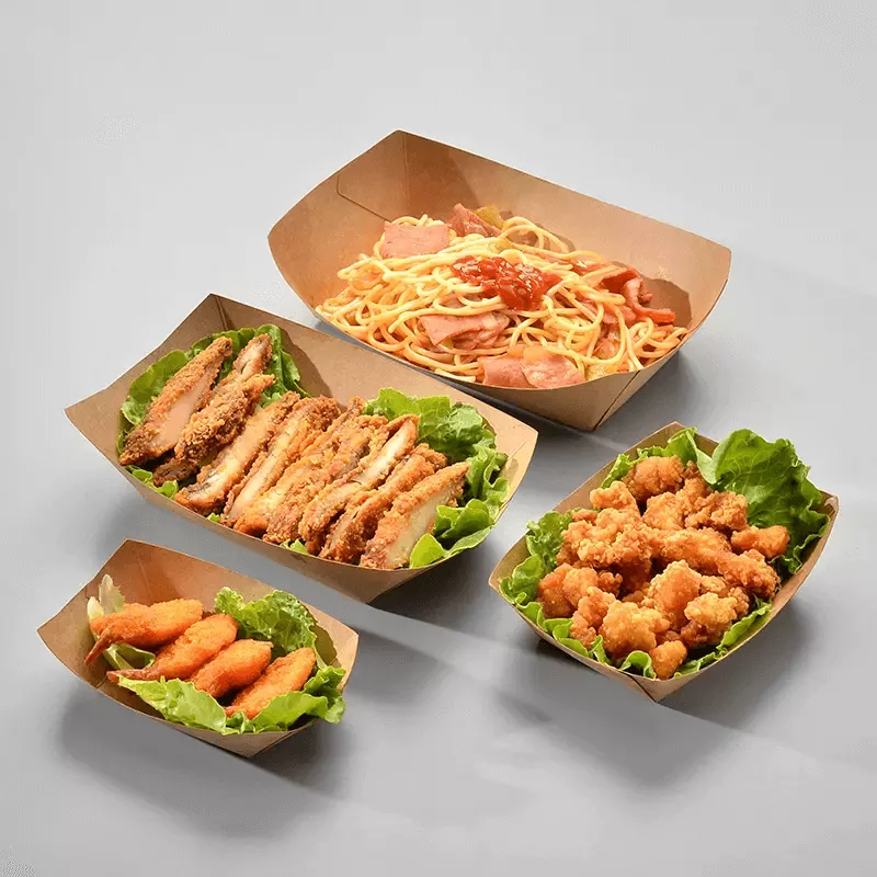 Kraft Food Boat Trays - Coffee Supplies