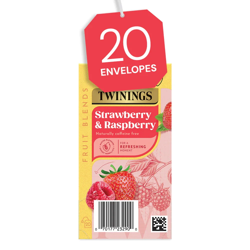 Twinings Strawberry & Raspberry Infusion Tea - Coffee Supplies